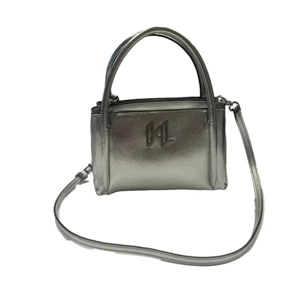 KARL LAGERFELD PARIS
Nouvelle Mini Crossbody - Silver NWT